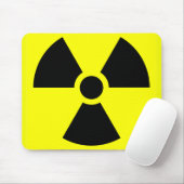 放射線標識マウスパッド マウスパッド (マウス)