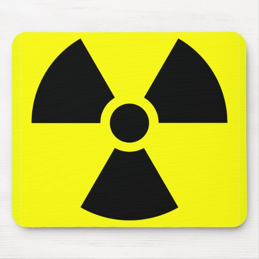 放射線標識マウスパッド マウスパッド (正面)