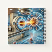 放射線治療プロフェッショナルと学生 ノートブック (裏面)