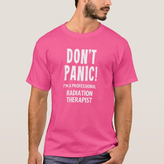 放射線治療技師 Tシャツ (正面)
