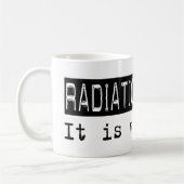 放射線療法それはあります コーヒーマグカップ (左)