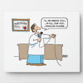 放射線科おもしろい学者カラオケ漫画放射線学室 フォトプラーク (正面)