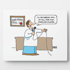 放射線科おもしろい学者カラオケ漫画放射線学室 フォトプラーク