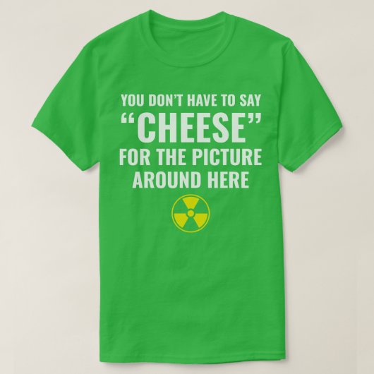 放射線科おもしろいX線CT技術MRI放射線科医 Tシャツ (デザイン正面)