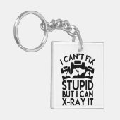 放射線科キーチェーンおもしろい、放射線科キーチェーン キーホルダー (正面左)