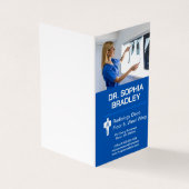 放射線科医による患者X線の検査 名刺 (外部)