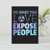 放射線科医のおもしろいジョーク放射線科ユーモア素晴らしい技術 招待状 (スタンド正面)