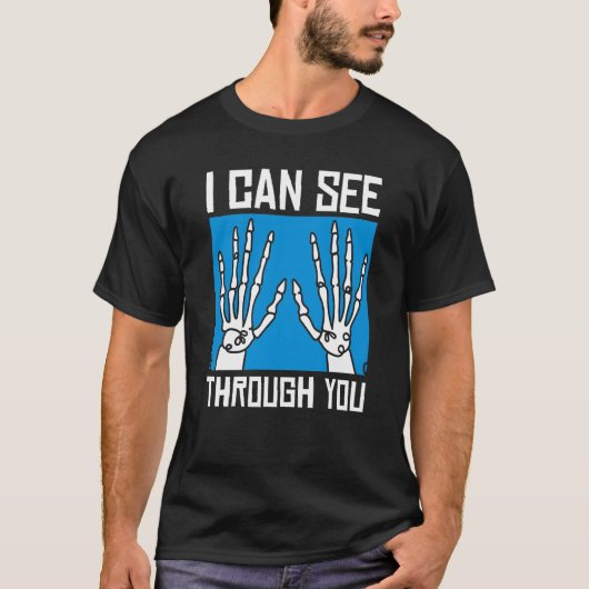 放射線科医 医療放射線技師 放射線科 Tシャツ (正面)