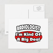 放射線科医…大きな取引 ポストカード (正面/裏面)