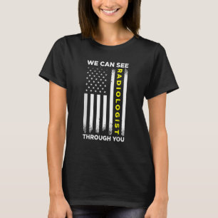 放射線科医X線技術者X線放射能のための放射線学 Tシャツ
