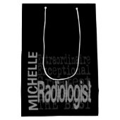 放射線科外科カスタム ミディアムペーパーバッグ (裏面)