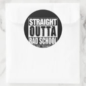 放射線科技直進素晴らしい学校 ラウンドシール (バッグ)