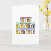 放射線終了トリートメントおめでとう カード (黄色い花)