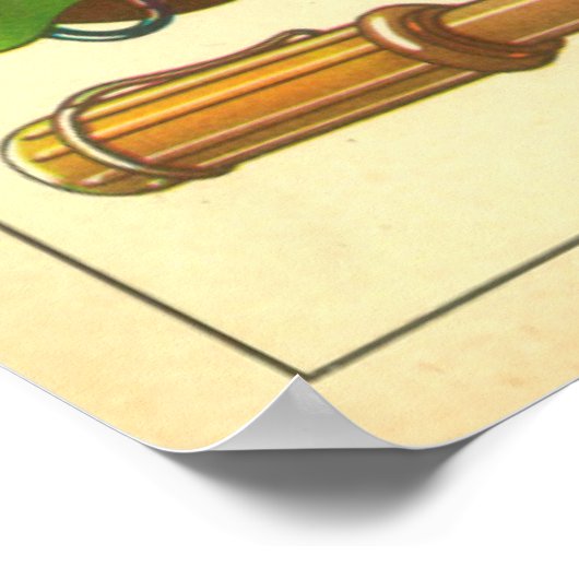 放射線線量計 ポスター (角)