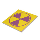 放射線警告タイル タイル (側面)