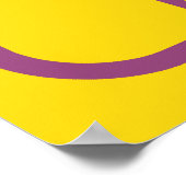 放射線警告標識ポスター ポスター (角)