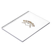 放射線骨格ハートハンドクラシックル ノートブック (左側)