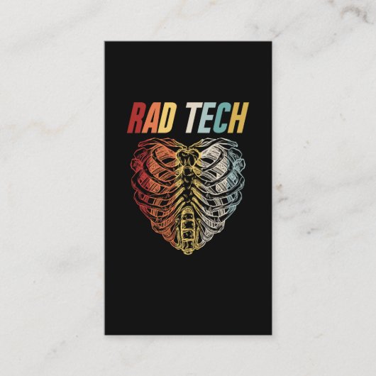 放射線X線レトロ骨格医 名刺 (正面)