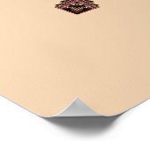 放射織マンダラ ポスター (角)