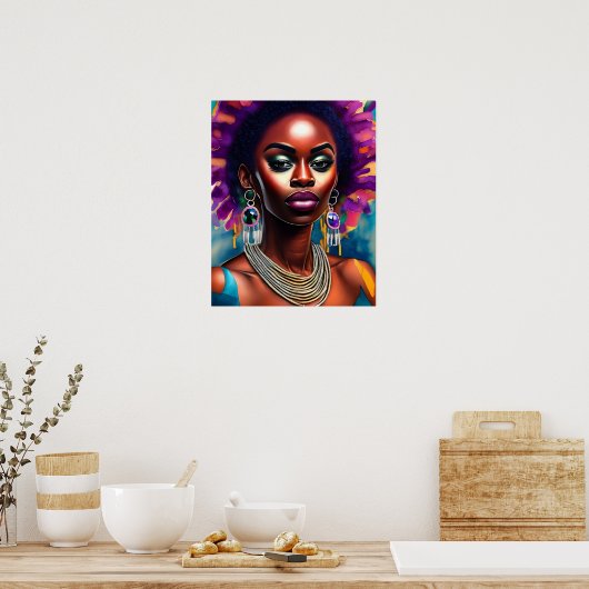 放射美しい ポスター (キッチン)