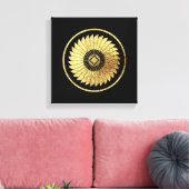 放射羽 キャンバスプリント (インサイチュ (リビング))