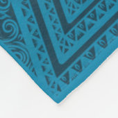 放射聖幾何学マンダラ フリースブランケット (角)