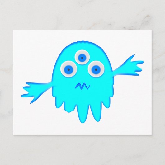 放射能の小さな怪物 ポストカード (正面)