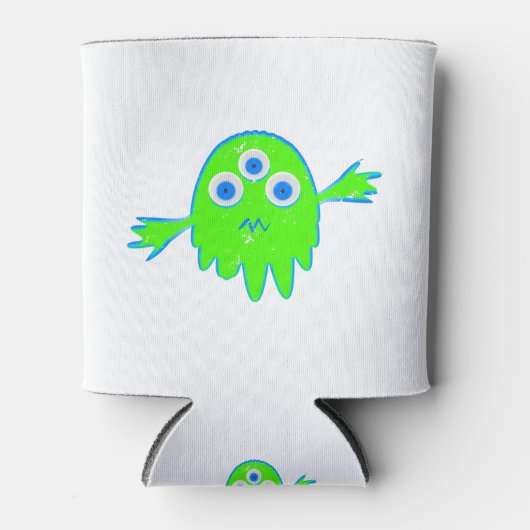 放射能の小さな怪物 缶クーラー (正面)