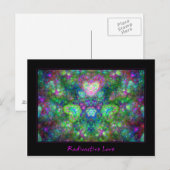 放射能の愛 ポストカード (正面/裏面)