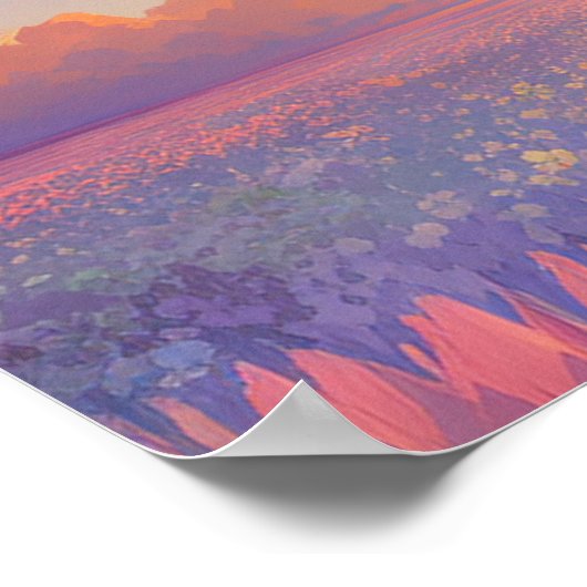 放射能分野 ポスター (角)