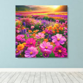 放射能場 キャンバスプリント (インサイチュ (ウッドフロア))