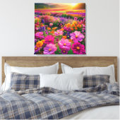 放射能場 キャンバスプリント (インサイチュ (寝室))