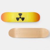 放射能標識スケートボード スケートボード (横)