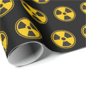 放射能警告様態 ラッピングペーパー (ロールコーナー)