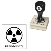 放射能警告能 ラバースタンプ (押印)