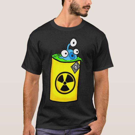 放射能魚 Tシャツ (正面)