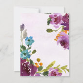 放射能 | ウェディング日付カードを保存 招待状 (裏面)