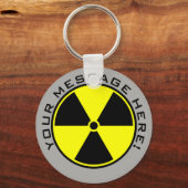 放射能 キーホルダー (正面)