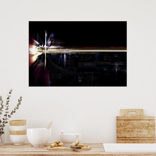 放射能 ポスター (キッチン)