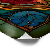 放射花模様 ポスター (コーナー)