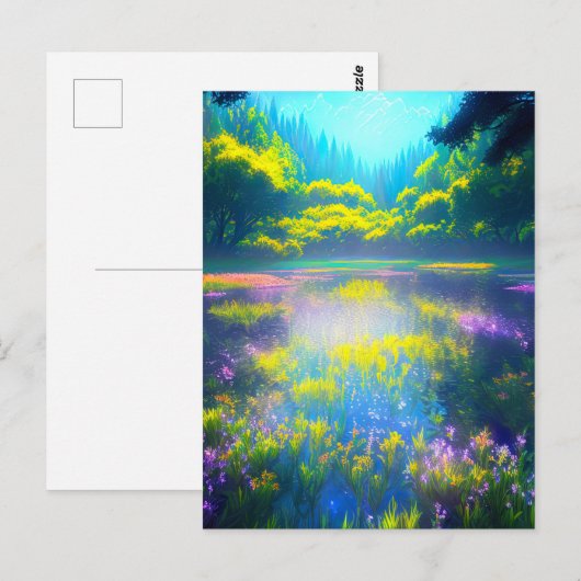 放射荒野 ポストカード (正面/裏面)