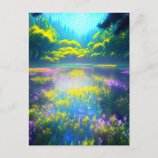 放射荒野 ポストカード (正面)