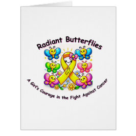 "放射蝶 – イエローリボンカード"