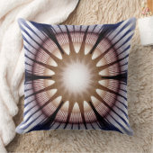 放射輝く装飾 クッション (ブランケット)