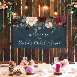 放射開花シャワーへようこそ 横断幕