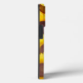 放射開花パーソナライズされた:黄色ひまわり Case-Mate iPhoneケース (裏面 / 右)