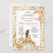 放射開花フローラプリンセス写真キンセアニェラ 招待状 (正面)