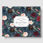 放射開花結婚の ゲストブック (正面)