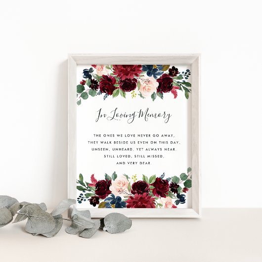 放射開花結婚記念標識 ポスター