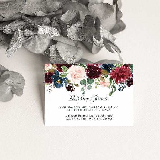 放射開花表示シャワーカード エンクロージャーカード